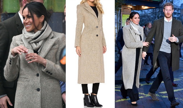 Pozornie zwykły płaszcz? Nic z tych rzeczy! Wystarczyło, że założyła go Meghan Markle, by natychmiast stał się hitem!