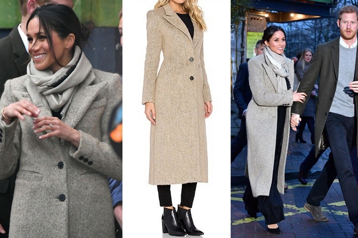 Pozornie zwykły płaszcz? Nic z tych rzeczy! Wystarczyło, że założyła go Meghan Markle, by natychmiast stał się hitem!