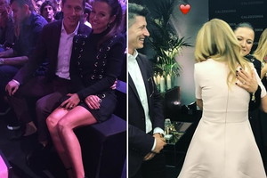 Anna i Robert Lewandowscy w Weronie