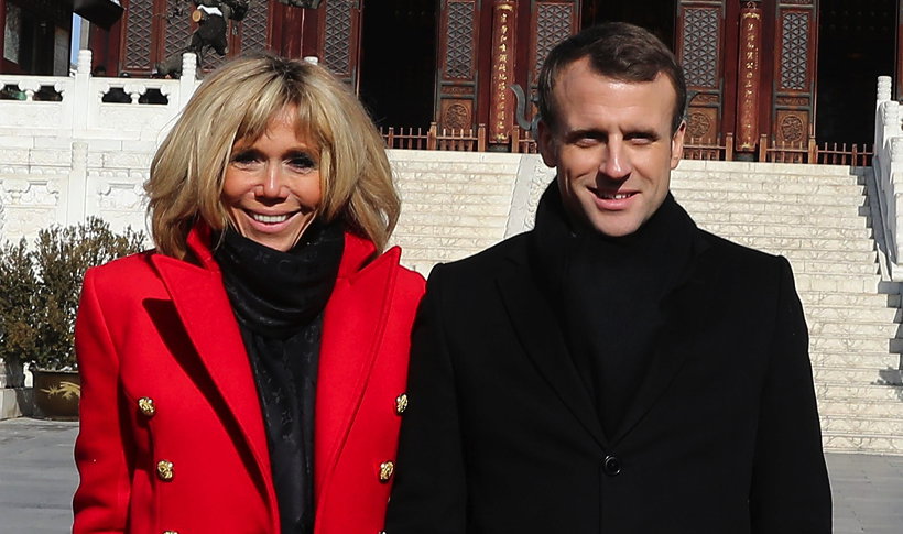 Brigitte Macron w Chinach