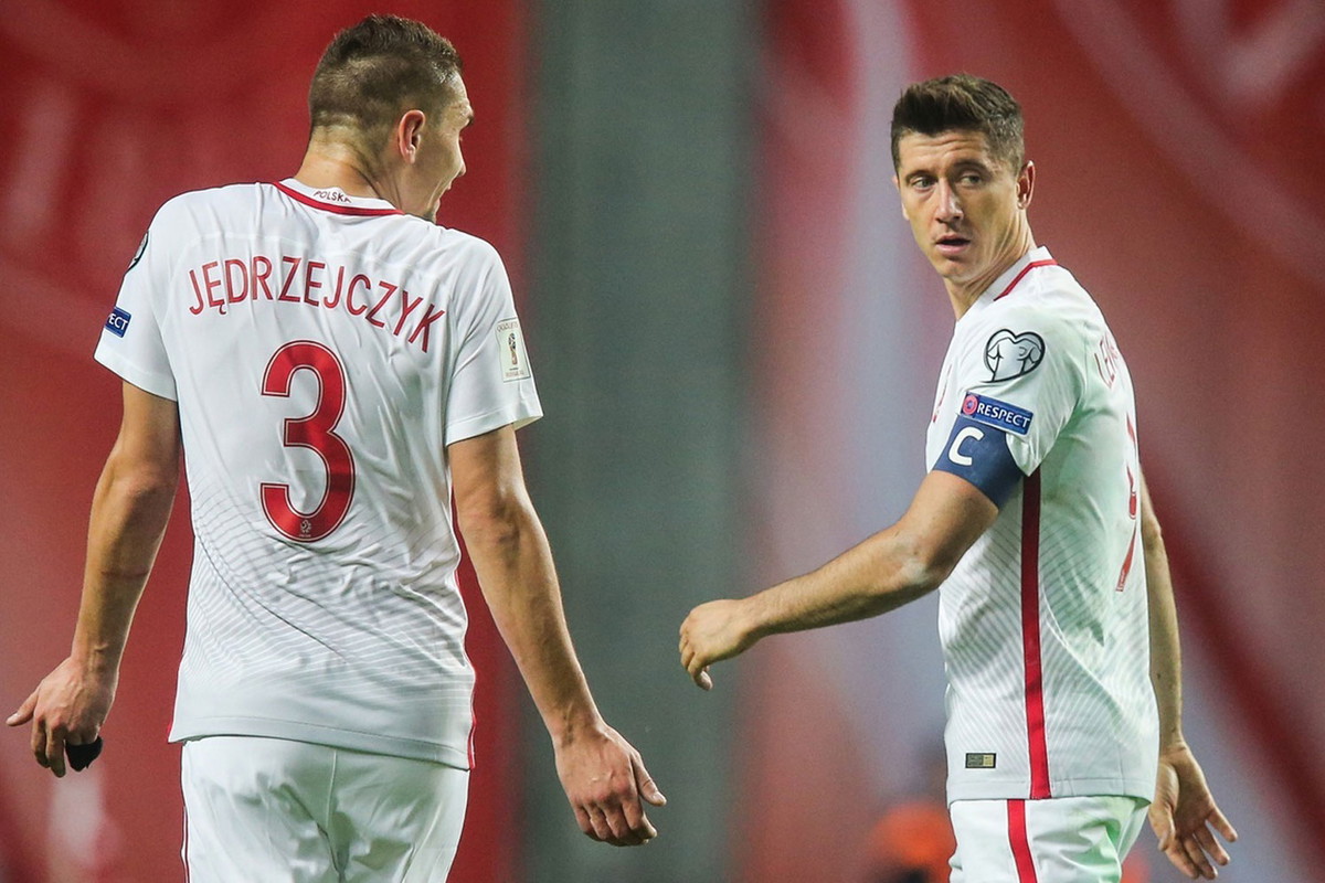 Robert Lewandowski mecz Polska-Dania