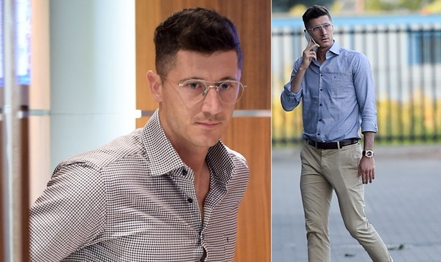 Robert Lewandowski na zgrupowaniu kadry