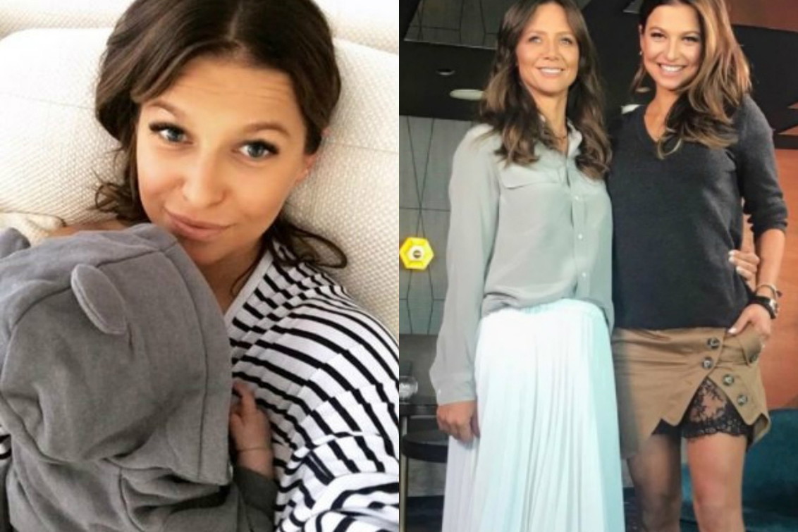 Anna Lewandowska z Kingą Rusin w pierwszym wywiadzie po narodzinach Klary