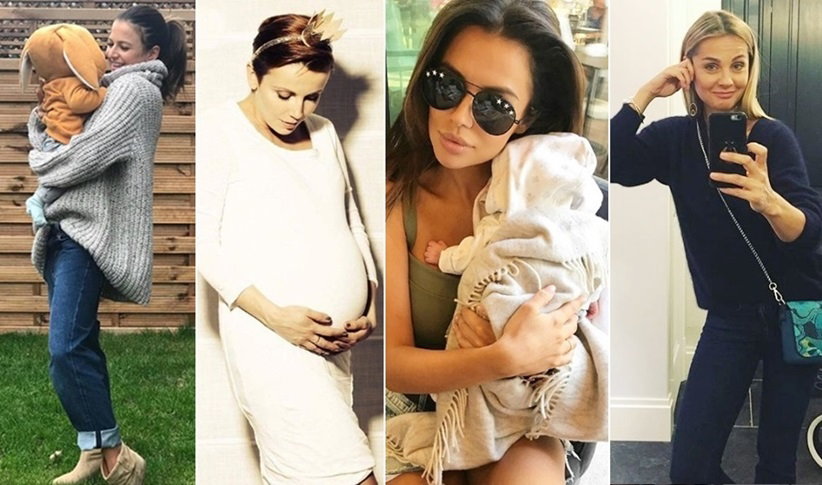 Nie tylko Anna Lewandowska! To był rok pod znakiem baby boom! Które gwiazdy zostały mamami w 2017?