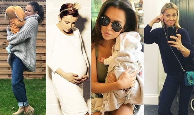 Nie tylko Anna Lewandowska! To był rok pod znakiem baby boom! Które gwiazdy zostały mamami w 2017?