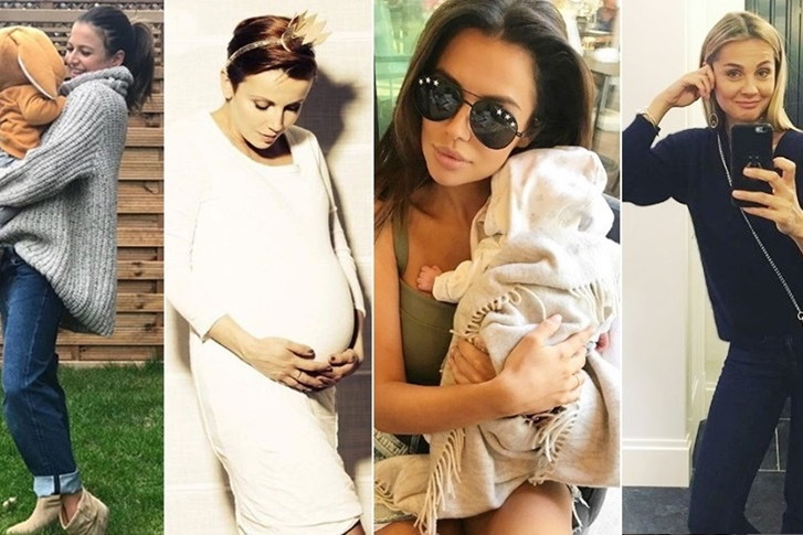 Nie tylko Anna Lewandowska! To był rok pod znakiem baby boom! Które gwiazdy zostały mamami w 2017?