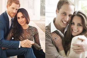 Jest oficjalny portret zaręczynowy księcia Harry'ego i Meghan Markle! Wypadł lepiej niż fotografia Kate i Williama?