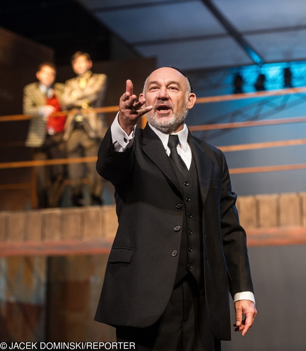 Przedstawienie Kupiec wenecki w Teatrze Dramatycznym