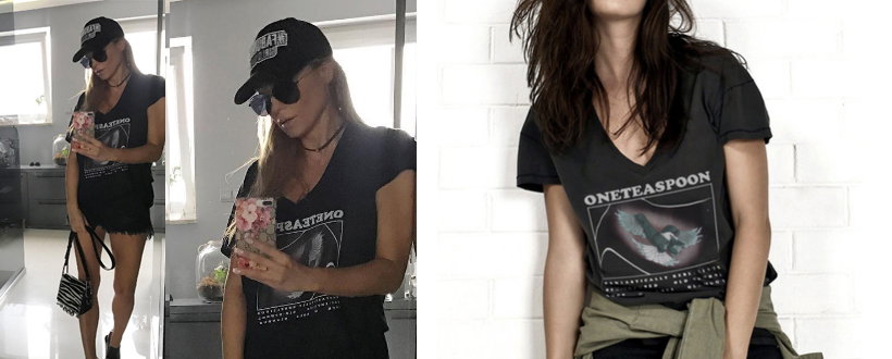 Małgorzata Rozenek-Majdan w koszulce Oneteaspoon za 690 złotych