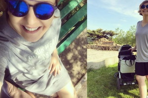 Otylia Jędrzejczak pokazała drugi wózek córki