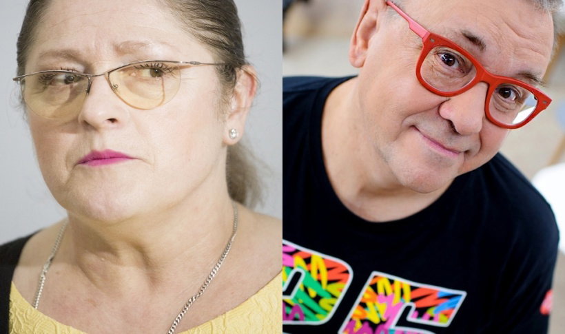 Krystyna Pawłowicz i Jurek Owsiak