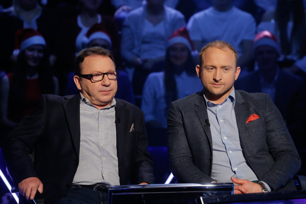 Borys Szyc i Zbigniew Zamachowscy w Milionerach