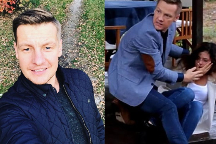 M jak miłość Paweł uderzył Kingę