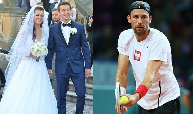 Agnieszka Radwańska i Dawid Celt