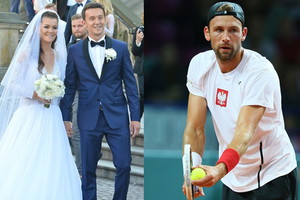 Agnieszka Radwańska i Dawid Celt