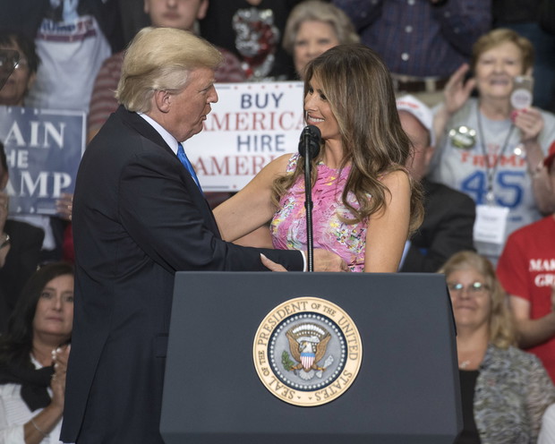 President Donald Trump Hosts “Make America Great Again” Rally