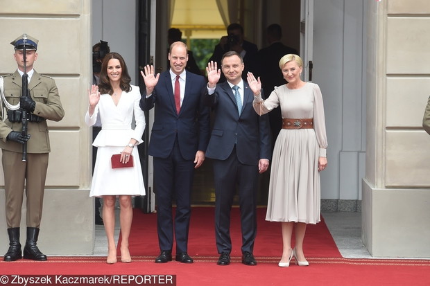 Prince William and Duchess Kate in Poland