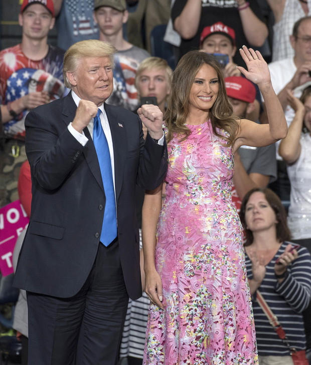 President Donald Trump Hosts “Make America Great Again” Rally