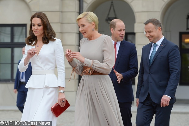 William i Catherine w Polsce - Warszawa