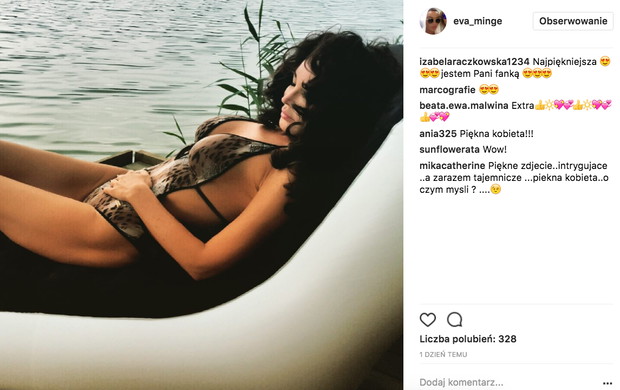 Ewa Minge w bikini - ale ciało!