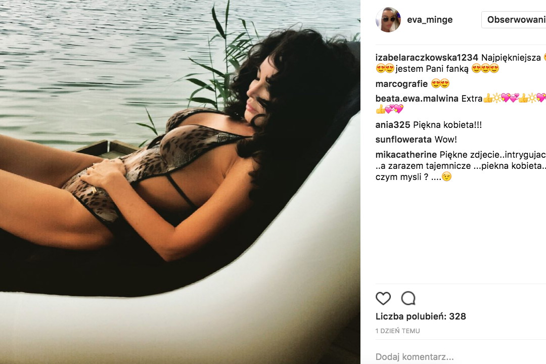 Ewa Minge w bikini - ale ciało!