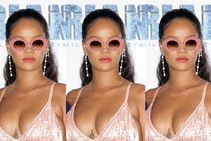 Rihanna na premiera filmu „Valerian" w Paryżu