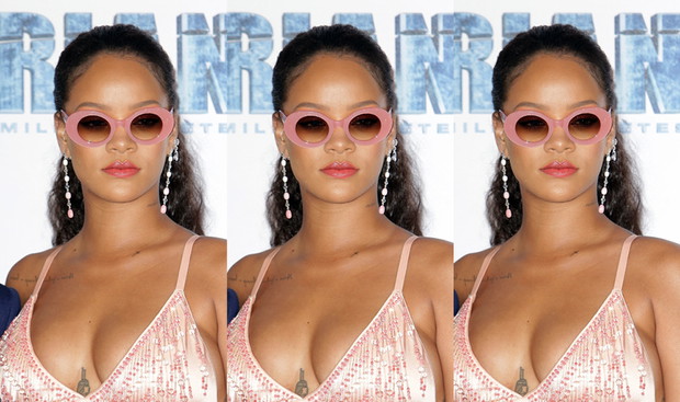 Rihanna na premiera filmu „Valerian" w Paryżu