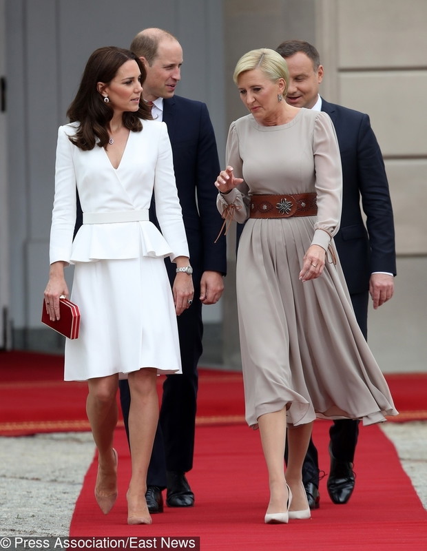 William i Catherine w Polsce - Warszawa
