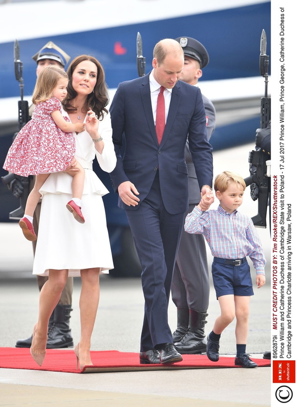 Prince William and Duchess Kate in Poland