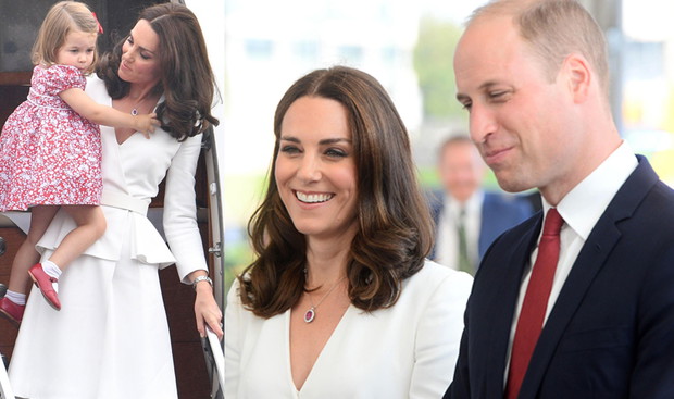 Księżna Kate z rodziną w Polsce