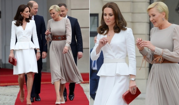 collage.jpgWiemy, o czym Agata Duda rozmawiała z księżną Kate! "Księżna zwierzyła się Pierwszej Damie..."