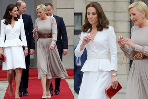 collage.jpgWiemy, o czym Agata Duda rozmawiała z księżną Kate! "Księżna zwierzyła się Pierwszej Damie..."