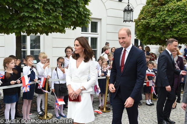 Prince William and Duchess Kate in Poland