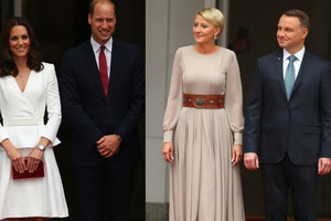 księżna Kate, książę William, Andrzej Duda, Agata Duda