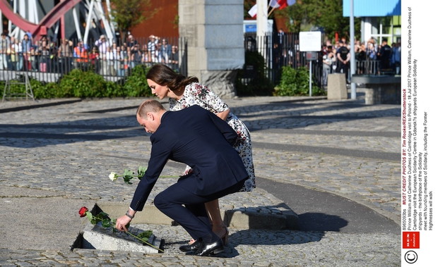 Prince William and Duchess Kate in Poland
