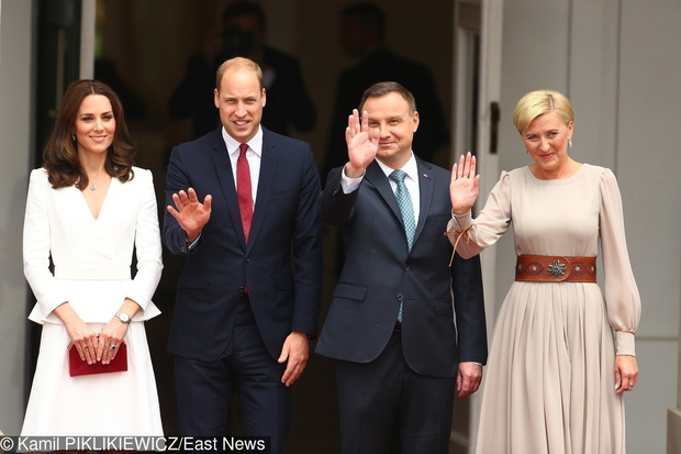 Prince William and Duchess Kate in Poland