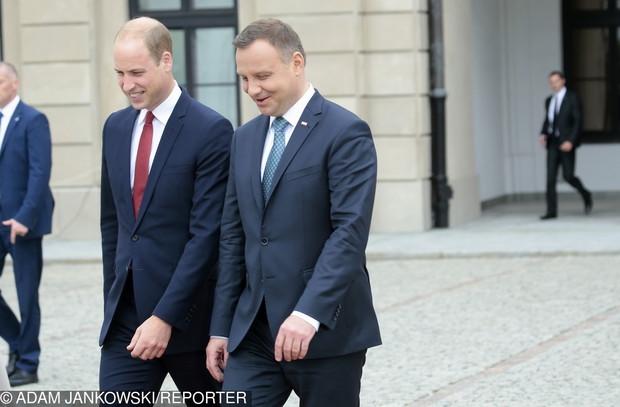 William i Catherine w Polsce - Warszawa