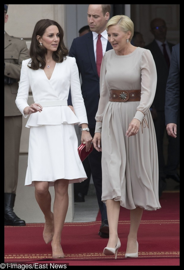 William i Catherine w Polsce - Warszawa