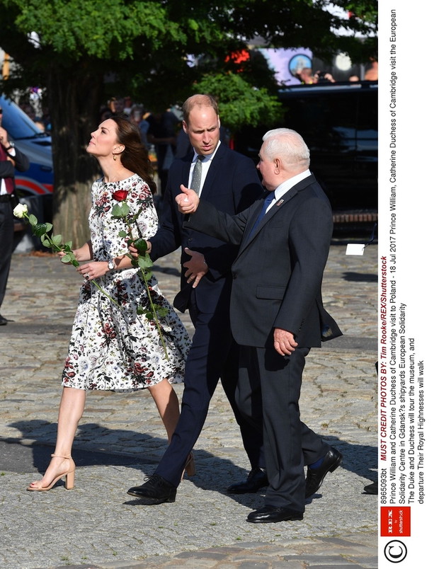 Prince William and Duchess Kate in Poland