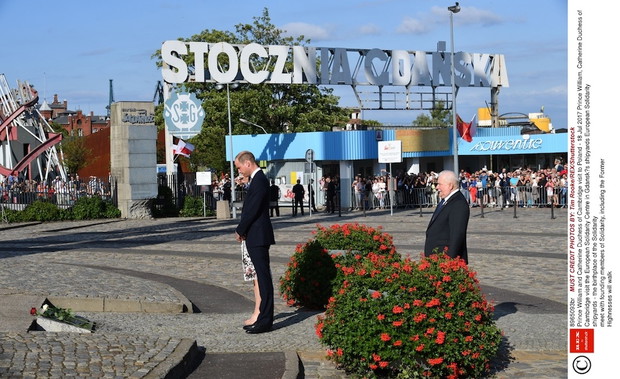 Prince William and Duchess Kate in Poland