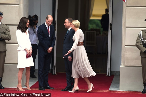 Prince William and Duchess Kate in Poland