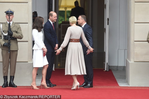 Prince William and Duchess Kate in Poland
