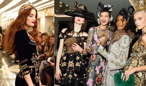 Dolce & Gabbana alta moda 2017