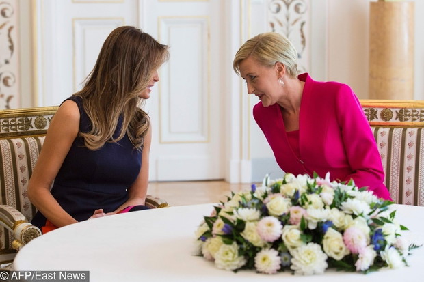 Melanie Trump in Poland