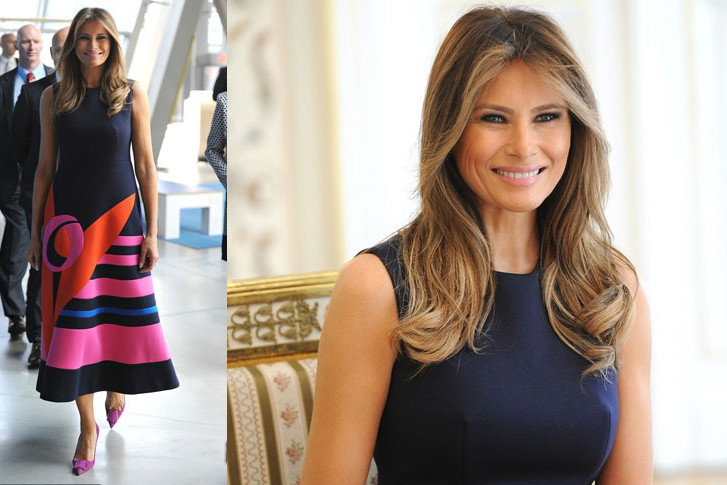 Melania Trump przemówienie w Polsce