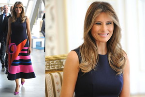 Melania Trump przemówienie w Polsce