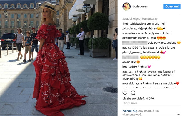 Doda na Paris Fashion Week