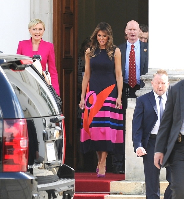 Melanie Trump in Poland