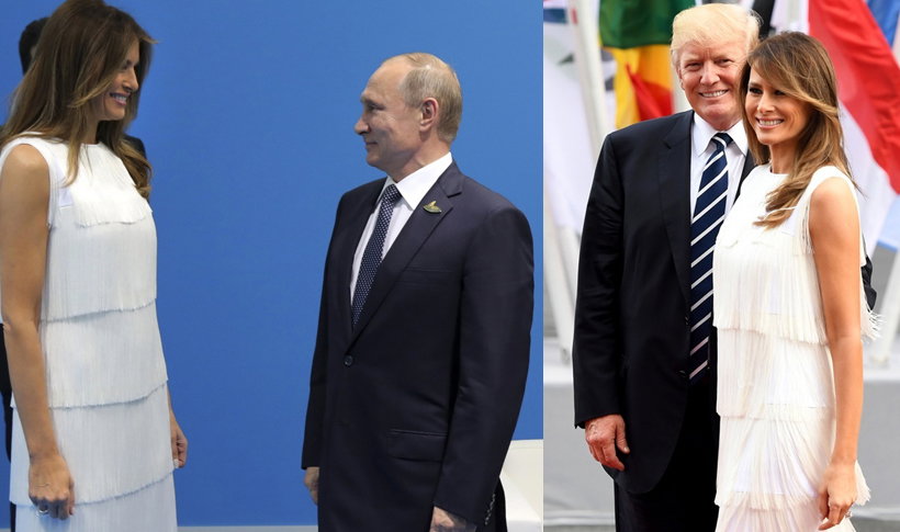 Melania Trump i Putin na G20