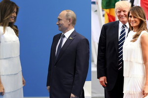 Melania Trump i Putin na G20